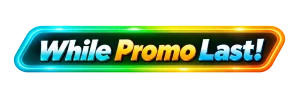 Glossy Neon Promo Badge