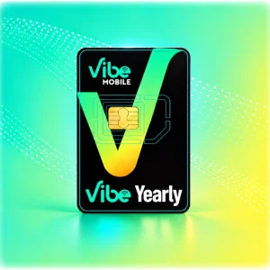 VIBE Yearly Plan with FREE SIM Card